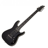 Schecter C-7 BlackJack 7-String Electric Guitar - Black Gloss