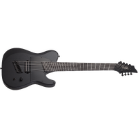 Schecter PT Black Ops 8 String Satin Black Open Pore Electric Guitar