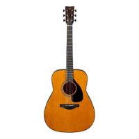 Yamaha FG3 Red Label Dreadnought Acoustic Guitar - Vintage Natural