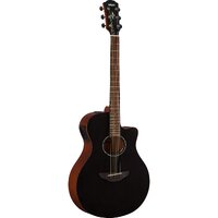 Yamaha APX600M Thin Line Acoustic Electric Guitar - Smoky Black