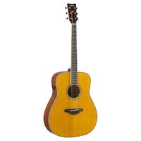 Yamaha FG-TA-VT TransAcoustic Dreadnought Acoustic Guitar – Vintage Tint